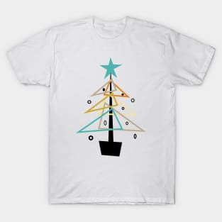 Mid Century Christmas Tree T-Shirt